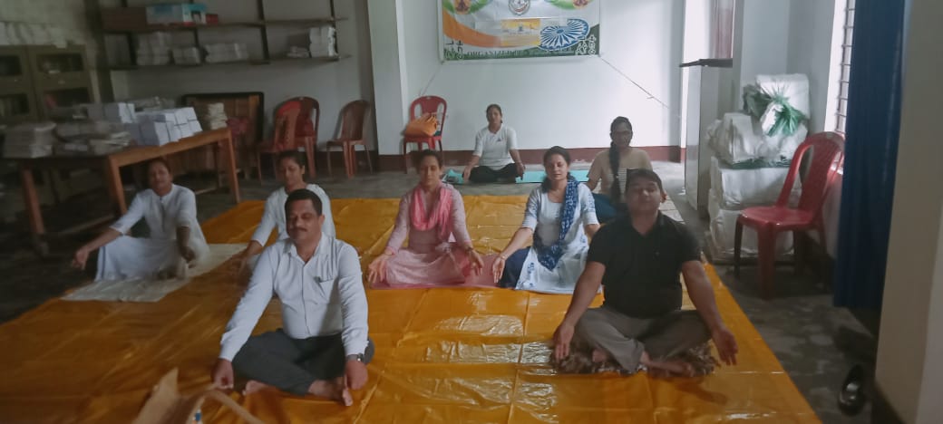 Yoga Training Session